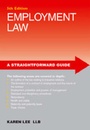 Cover: Straightforward Guide To Employment Law 5ed - Straightforward Publishing