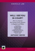 Cover: Will I See You in Court? - Emerald Publishing