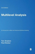Cover: Multilevel Analysis - SAGE Publications Ltd