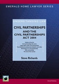 Bild: Civil Partnerships And The Civil Partnerships Act 2004 - Emerald Publishing