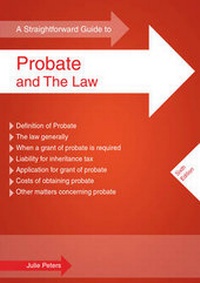 Abbildung von: A Straightforward Guide To Probate And The Law - Straightforward Publishing