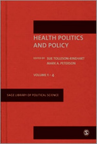 Enlarge image Cover: Health Politics and Policy - SAGE Publications Ltd