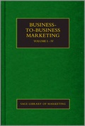 Cover: Business-to-Business Marketing - SAGE Publications Ltd