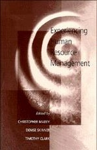 Enlarge image Cover: Experiencing Human Resource Management - SAGE Publications Ltd