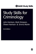 Cover: Study Skills for Criminology - SAGE Publications Ltd