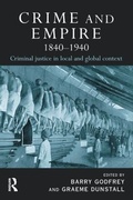 Cover: Crime and Empire 1840 - 1940 - Willan Publishing