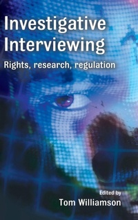 Enlarge image Cover: Investigative Interviewing - Willan Publishing