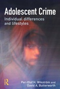Cover: Adolescent Crime - Willan Publishing