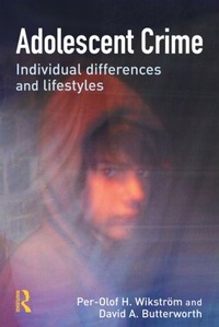 Enlarge image Cover: Adolescent Crime - Willan Publishing