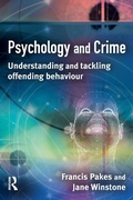 Cover: Psychology and Crime - Willan Publishing