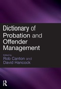 Bild: Dictionary of Probation and Offender Management - Willan Publishing