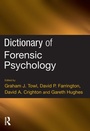 Cover: Dictionary of Forensic Psychology - Willan Publishing