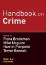 Cover: Handbook on Crime - Willan Publishing