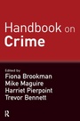 Cover: Handbook on Crime - Willan Publishing