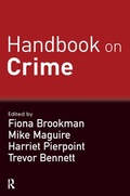 Cover: Handbook on Crime - Willan Publishing