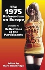 Cover: 1975 Referendum on Europe: Volume 1 - Imprint Academic