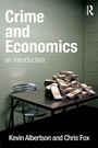 Cover: Crime and Economics - Willan Publishing