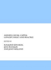 Enlarge image Cover: Assessing Social Capital - Cambridge Scholars Publishing