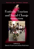 Cover: Festivals, Tourism and Social Change - Channel View Publications