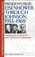Cover: Presidents from Eisenhower through Johnson, 1953-1969 - Greenwood Press