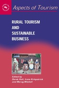 Cover: Rural Tourism and Sustainable Business - Channel View Publications