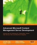 Cover: Advanced Microsoft Content Management Server Development - Packt Publishing Limited