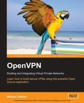 Cover: OpenVPN: Building and Integrating Virtual Private Networks - - Packt Publishing
