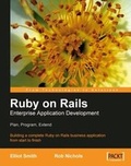 Cover: Ruby on Rails Enterprise Application Development - Packt Publishing
