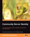Cover: Community Server Quickly - Packt Publishing