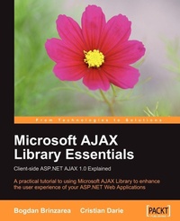 Enlarge image Cover: Microsoft Ajax Library Essentials - Packt Publishing