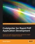 Cover: CodeIgniter for Rapid PHP Application Development - Packt Publishing