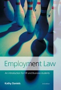 Cover: Employment Law: An Introduction for HR and Business Students - Chartered Institute of Personnel & Development