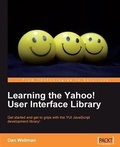 Cover: Learning the Yahoo! User Interface library - Packt Publishing