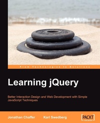 Enlarge image Cover: Learning Jquery - Packt Publishing