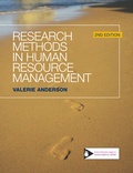 Cover: Research Methods in Human Resource Management - Chartered Institute of Personnel & Development