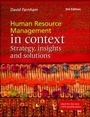 Cover: Human Resource Management in Context - Chartered Institute of Personnel & Development