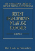 Cover: Recent Developments in Law and Economics - Edward Elgar Publishing