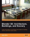 Cover: Blender 3D Architecture, Buildings, and Scenery - Packt Publishing