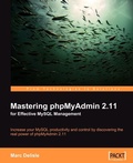 Cover: Mastering Phpmyadmin 2.11 for Effective MySQL Management - Packt Publishing