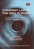 Cover: Company Law in the New Europe - Edward Elgar Publishing