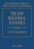 Cover: The New Behavioral Economics - Edward Elgar Publishing