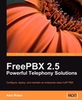 Cover: FreePBX 2.5 Powerful Telephony Solutions - Packt Publishing