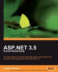Enlarge image Cover: ASP.NET 3.5 Social Networking - Packt Publishing
