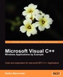 Cover: Microsoft Visual C++ Windows Applications by Example - Packt Publishing