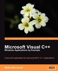 Cover: Microsoft Visual C++ Windows Applications by Example - Packt Publishing
