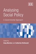 Cover: Analysing Social Policy - Edward Elgar Publishing
