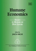 Cover: Humane Economics - Edward Elgar Publishing