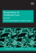 Cover: Economics of Antitrust Law - Edward Elgar Publishing