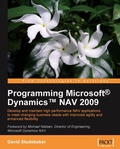 Cover: Programming Microsoft Dynamics NAV 2009 - Packt Publishing Limited