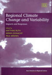 Enlarge image Cover: Regional Climate Change and Variability - Edward Elgar Publishing